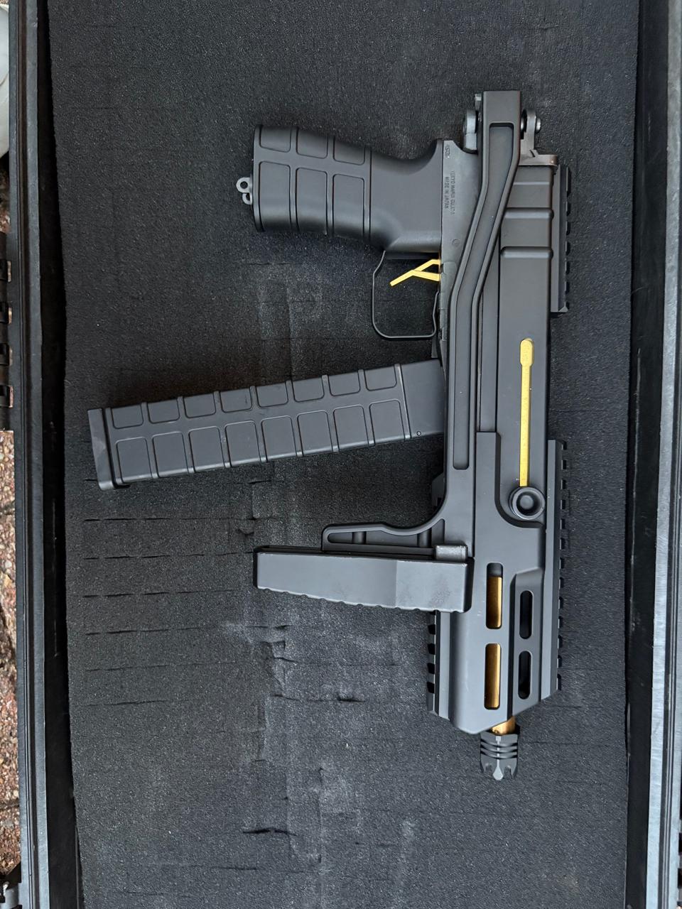 Pre-Loved / Tokyo Marui Scorpion Mod M Gold Edition / Mod D Electric PDW