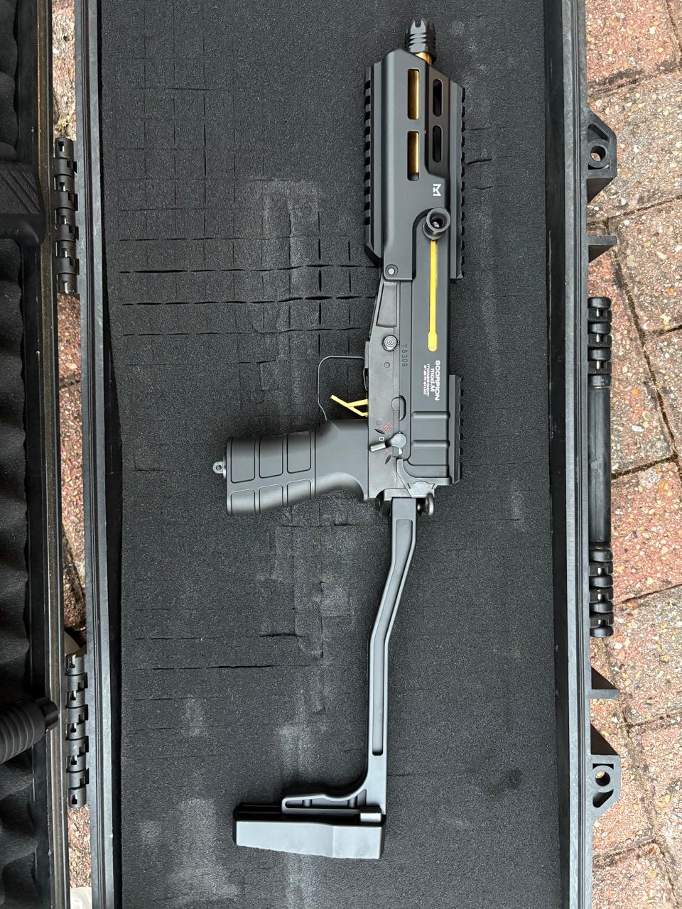 Pre-Loved / Tokyo Marui Scorpion Mod M Gold Edition / Mod D Electric PDW