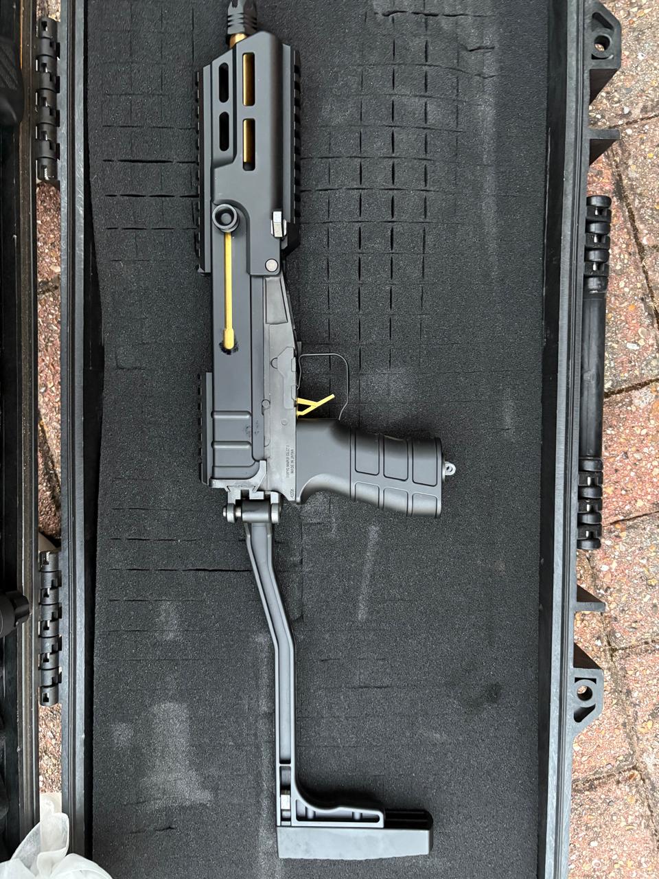 Pre-Loved / Tokyo Marui Scorpion Mod M Gold Edition / Mod D Electric PDW