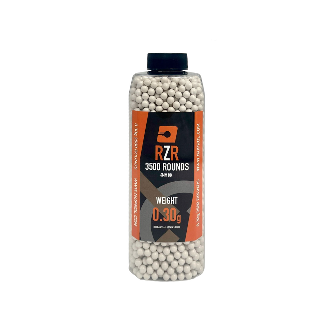 RZR Airsoft BBs — 3500R Bottle (0.30g)