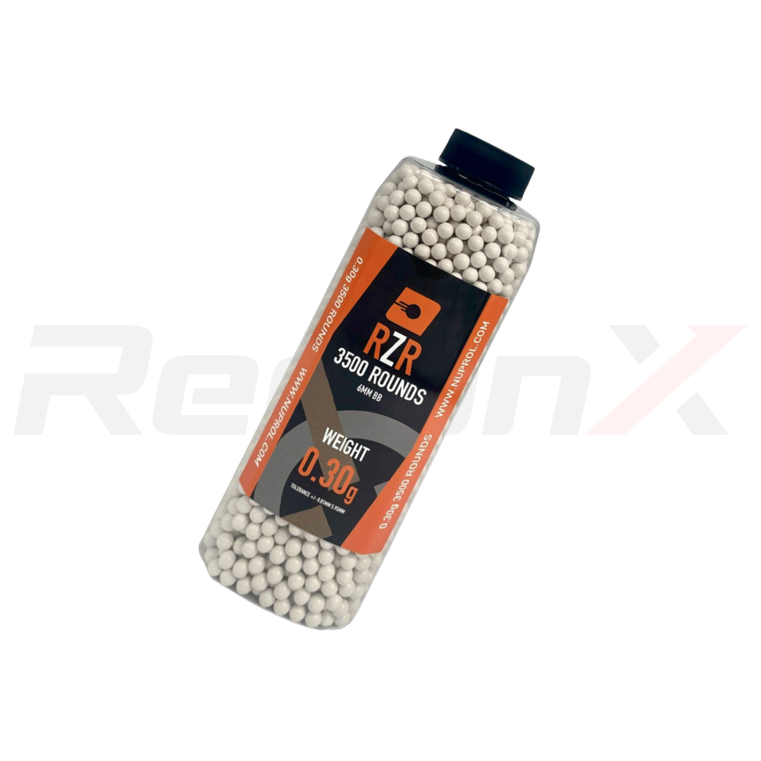 RZR Airsoft BBs — 3500R Bottle (0.30g)