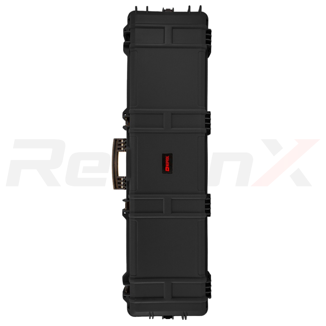 NUPROL Premium Rifle Case (X-Large) β Wave Foam (Black)