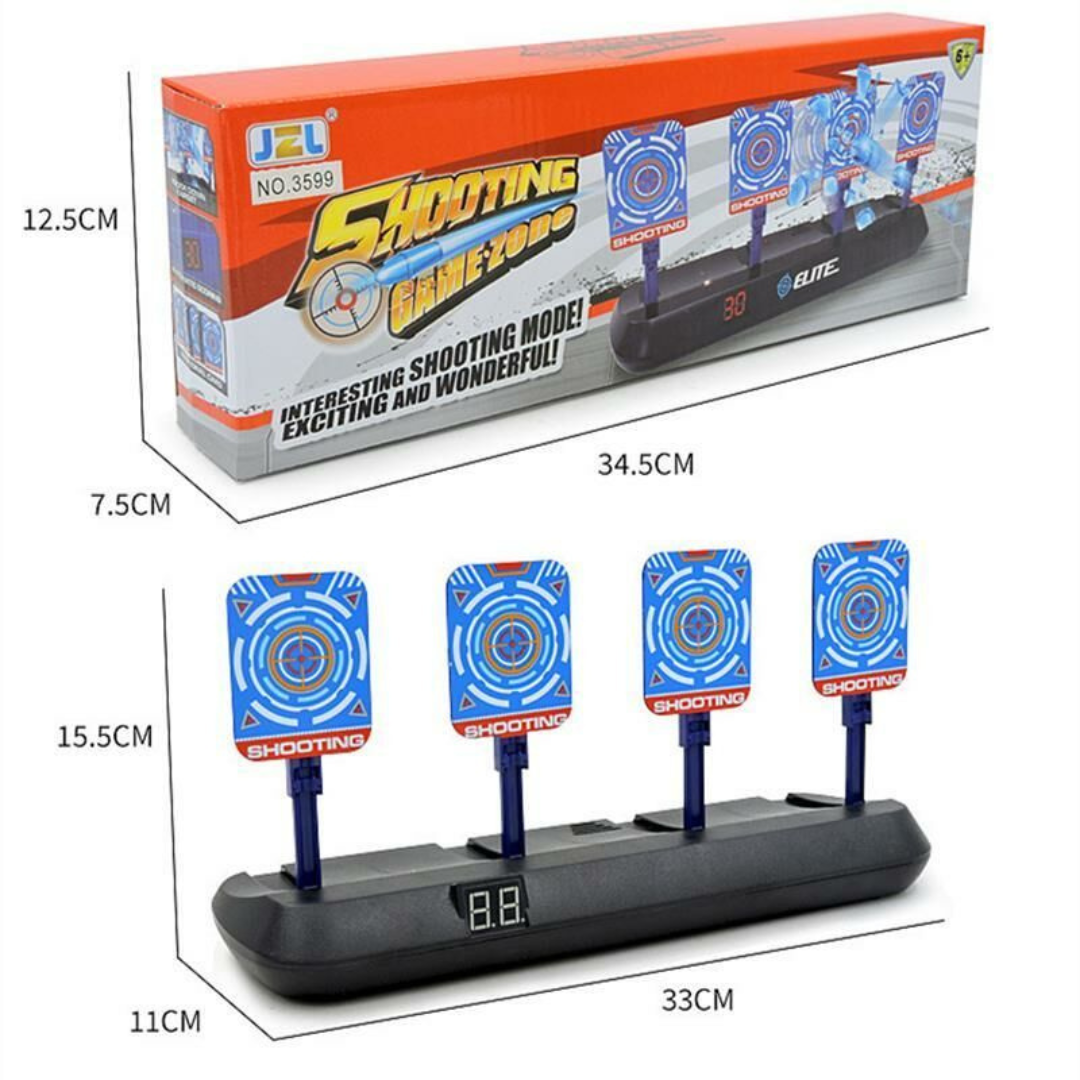 ACM Shooting Game Zone Auto Reset Target with Digital Display