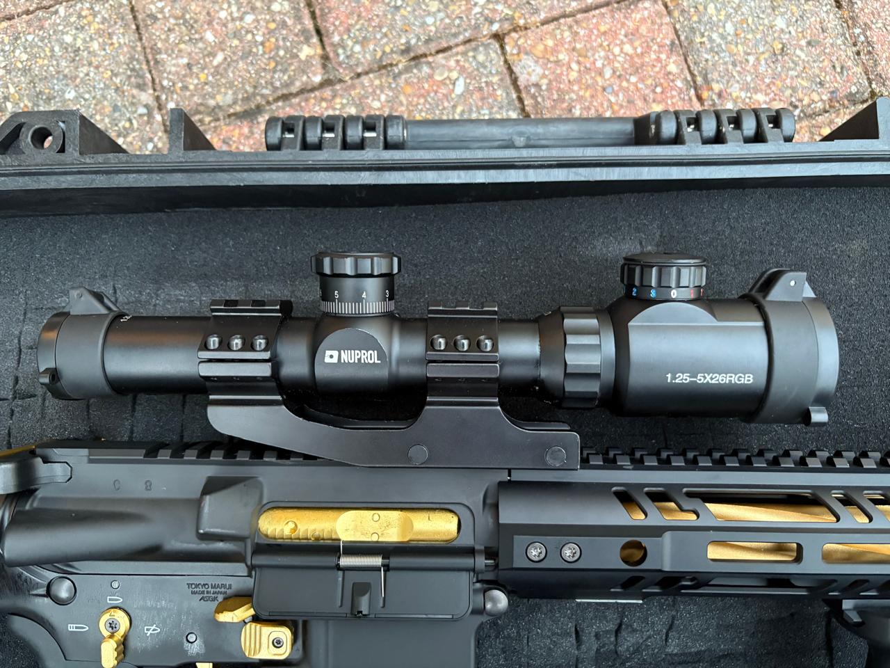 Pre-Loved / Tokyo Marui MTR16 Gold Edition GBB Rifle
