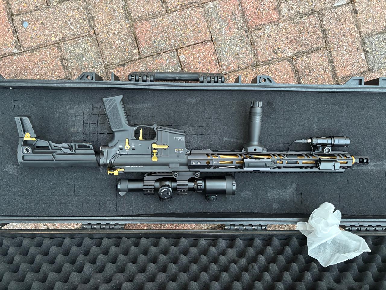 Pre-Loved / Tokyo Marui MTR16 Gold Edition GBB Rifle