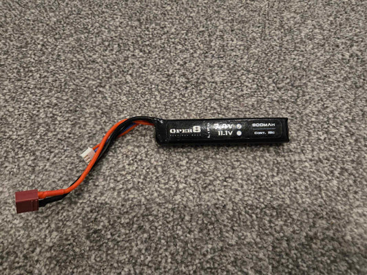 Pre-Loved / Oper8 11.1V 900mAh LiPo Battery (Deans)